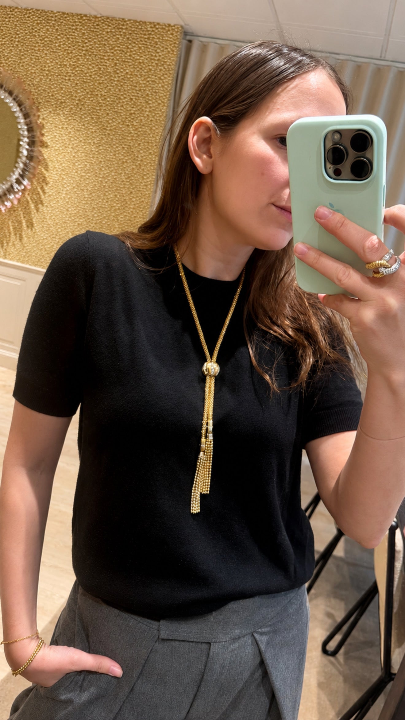 Stella Necklace Tassel Drops