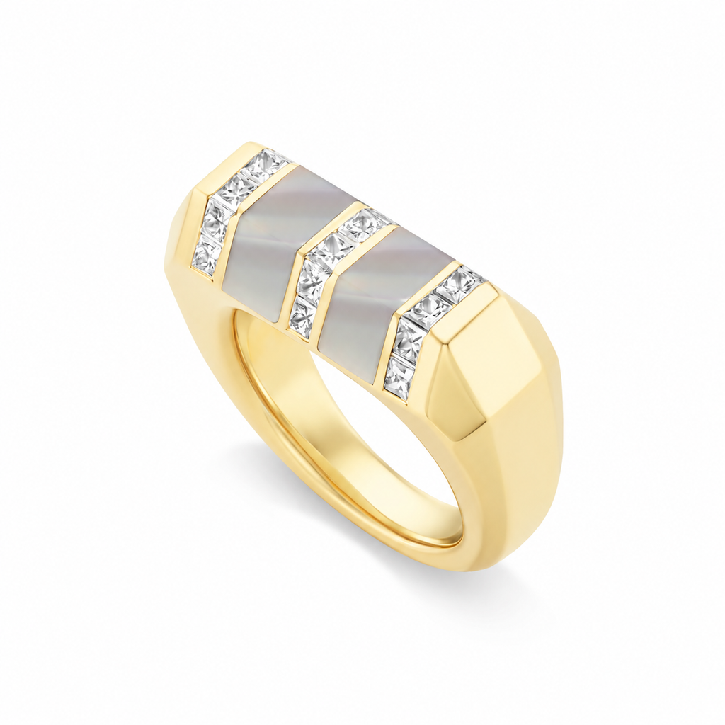 Stella Bar Ring Inlay