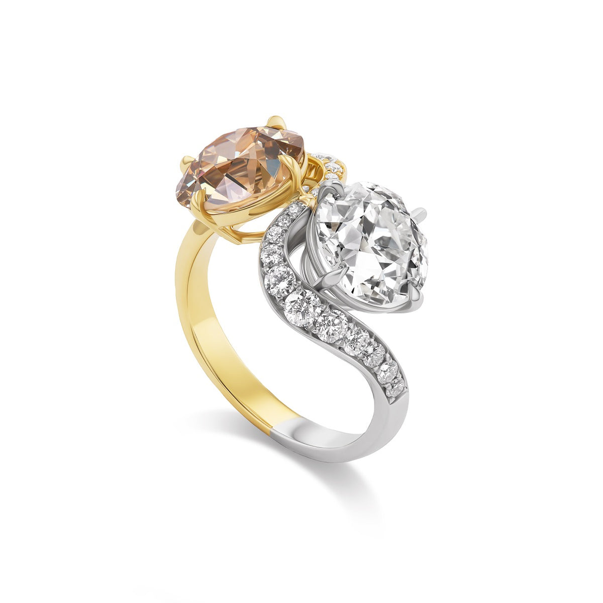 Toi et Moi Grace Ring
