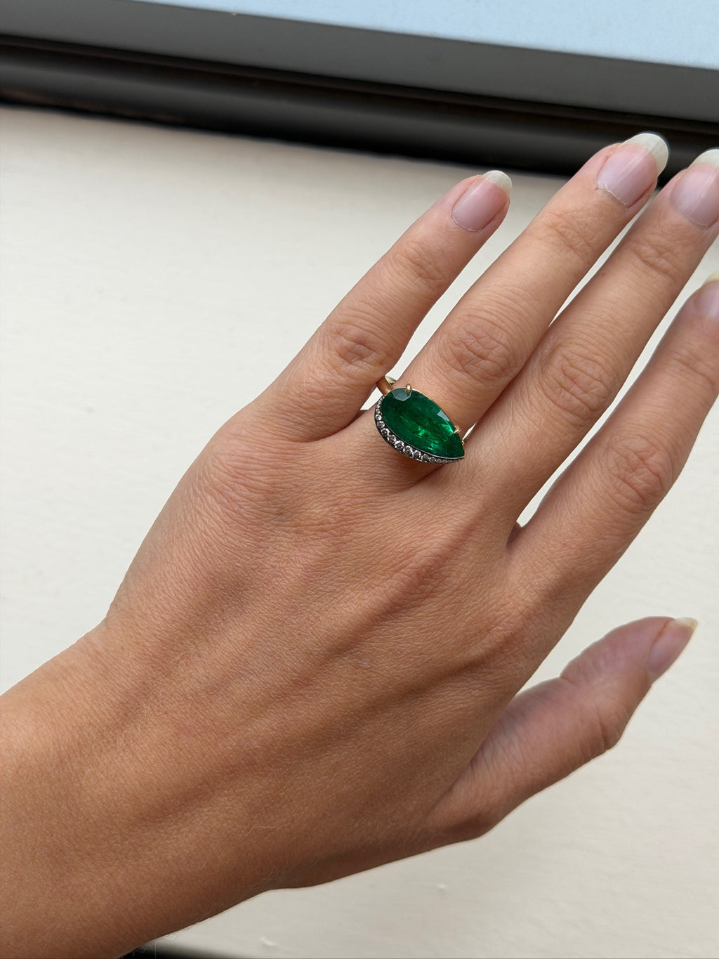 Emerald Grace Ring