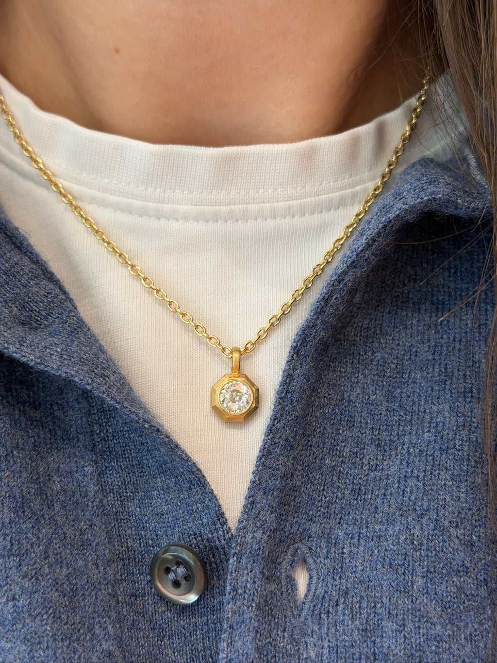 Geometric Mira Pendant