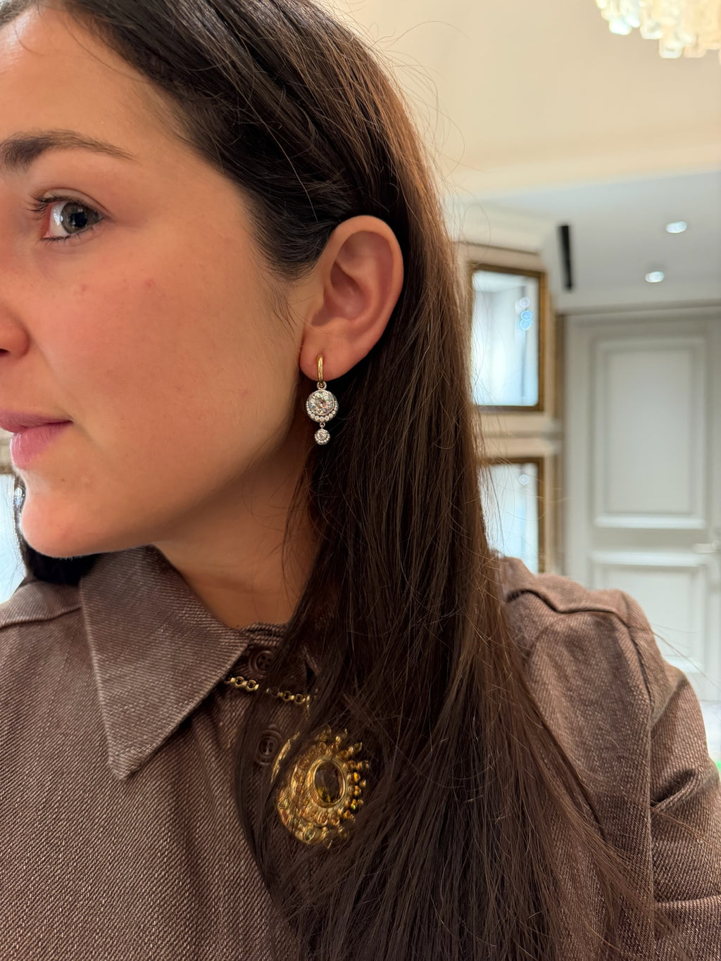 Diamond Grace Earrings