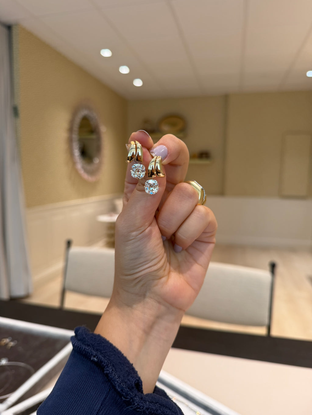 Diamond Mira Earrings