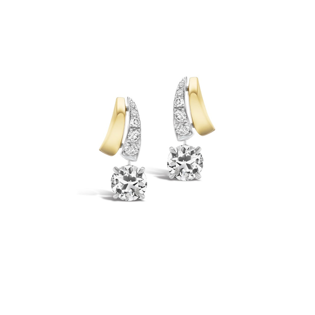 Diamond Slim Mira Earrings