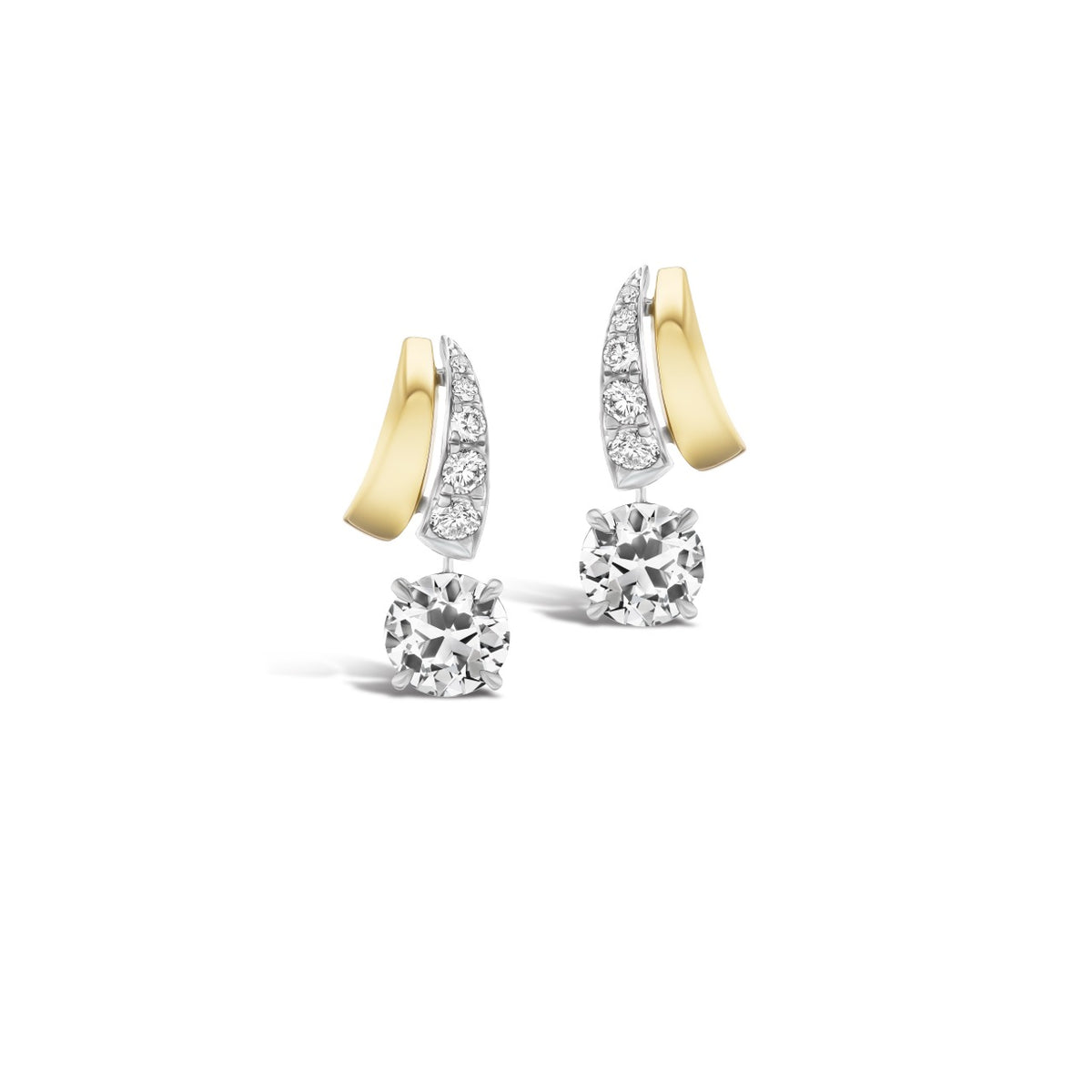 Diamond Slim Mira Earrings