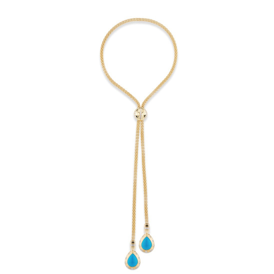Stella Necklace Persian Turquoise Drops