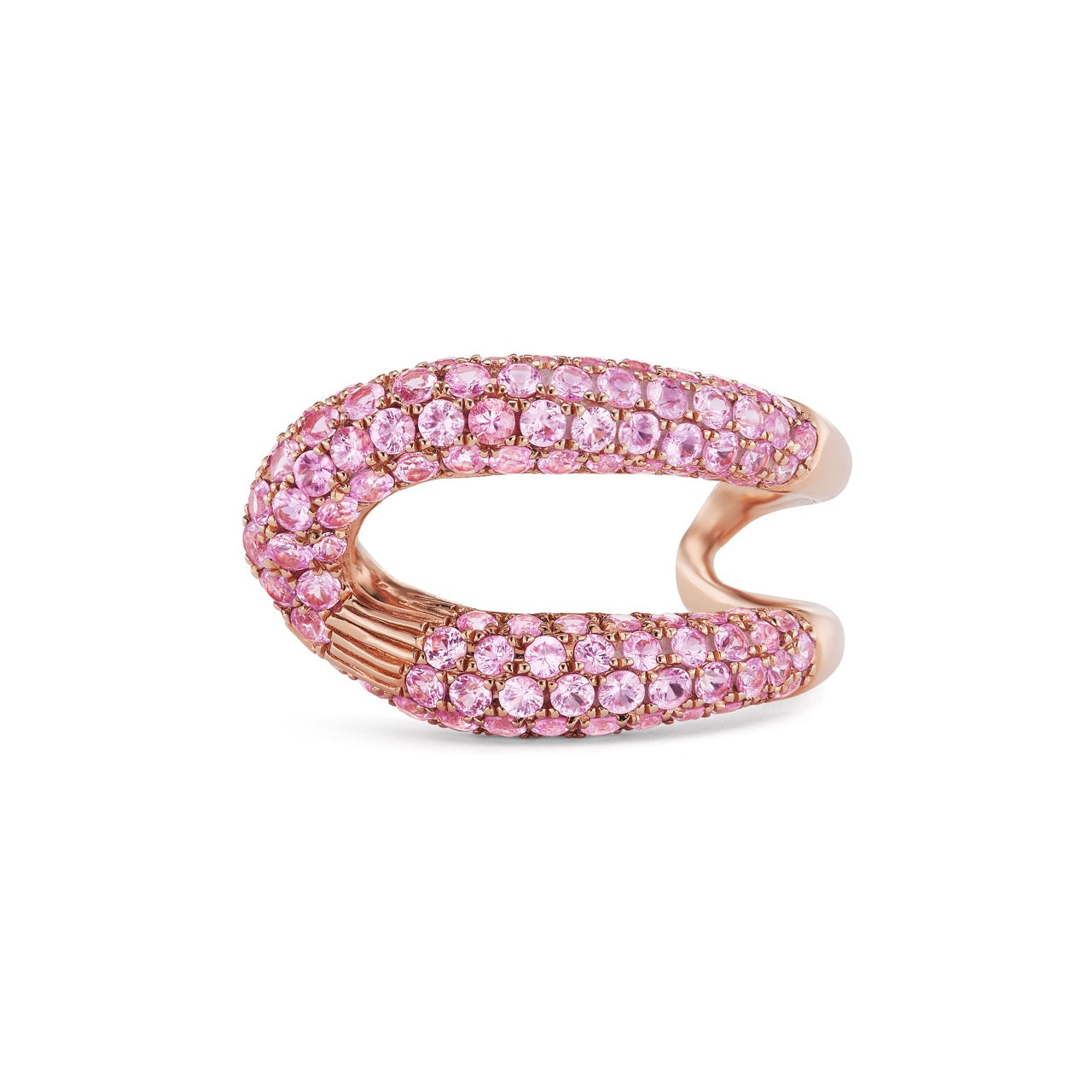 Intertwin Half Pink Sapphire