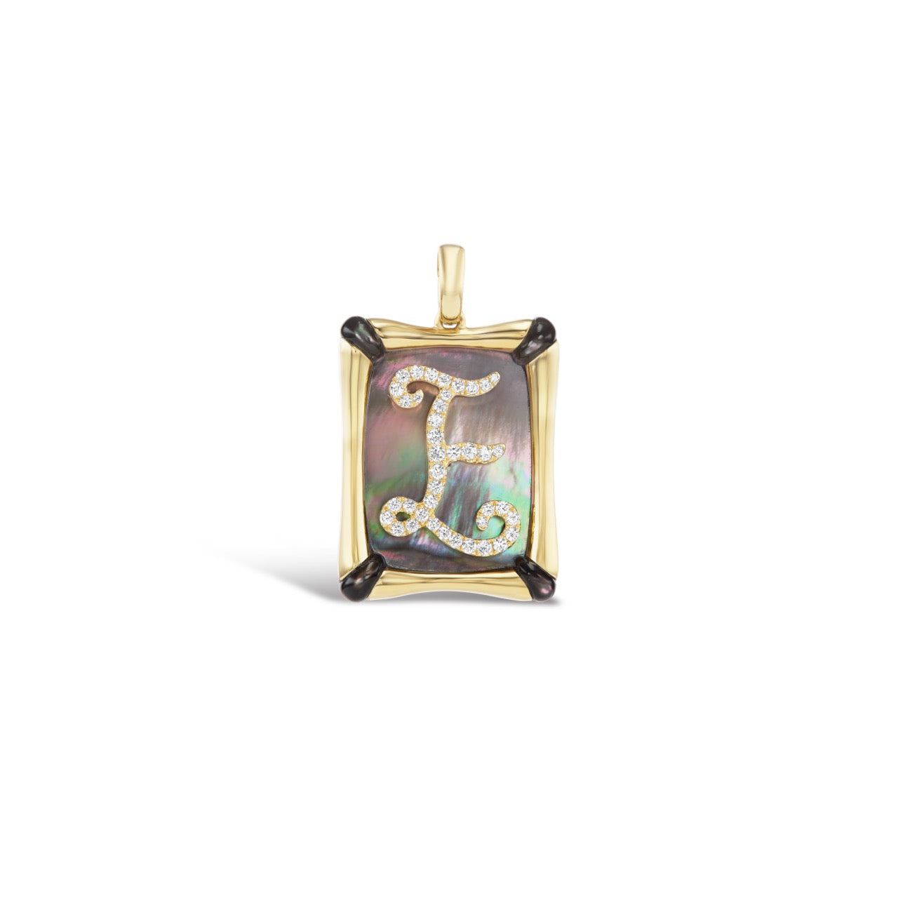 Portrait Medallion Mother of Pearl