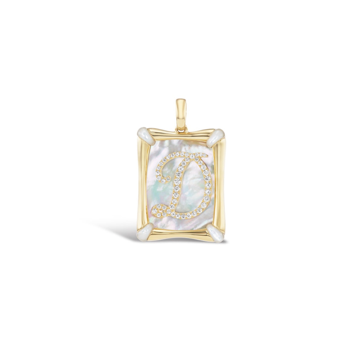 Portrait Medallion Mother of Pearl