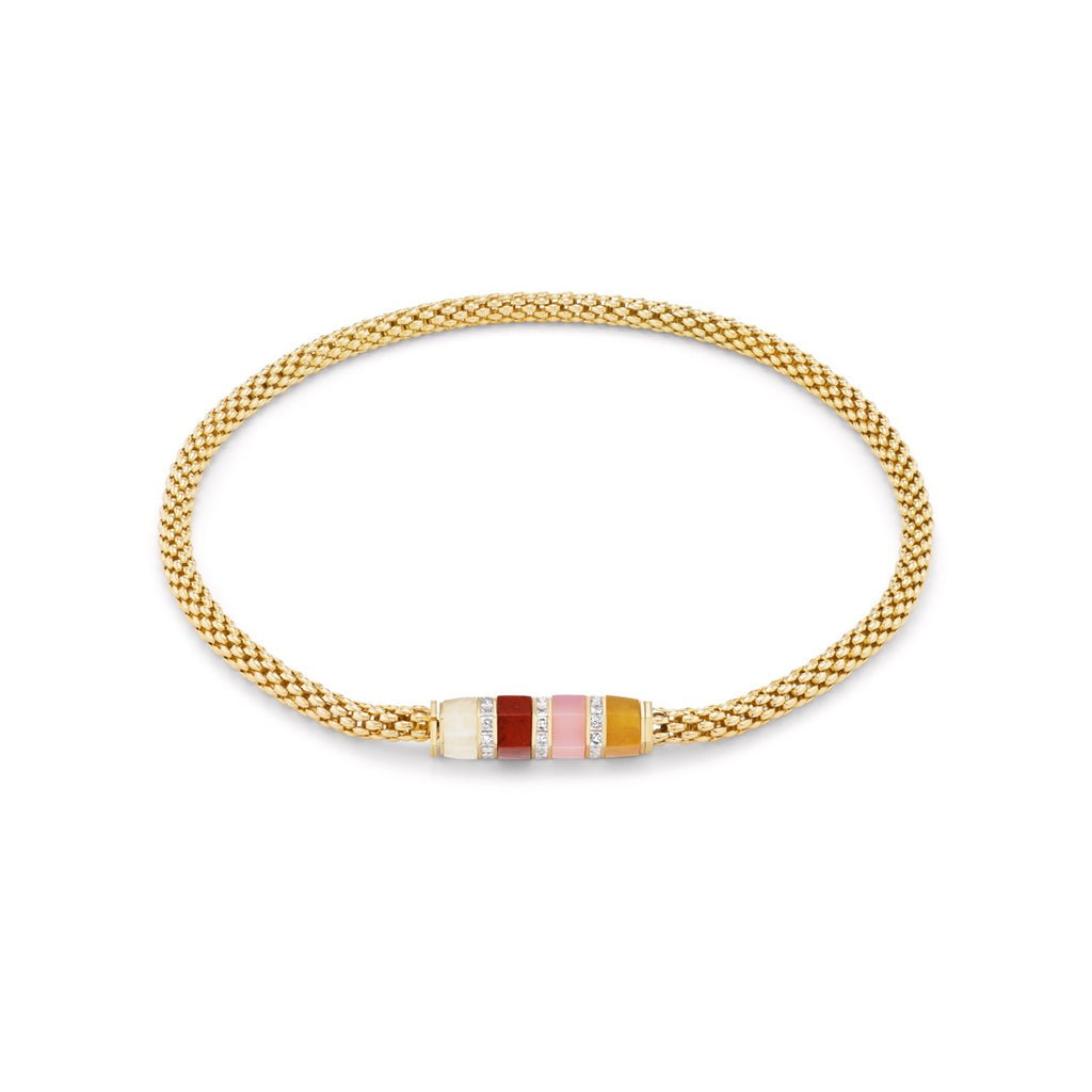 Stella Bar Necklace Inlay