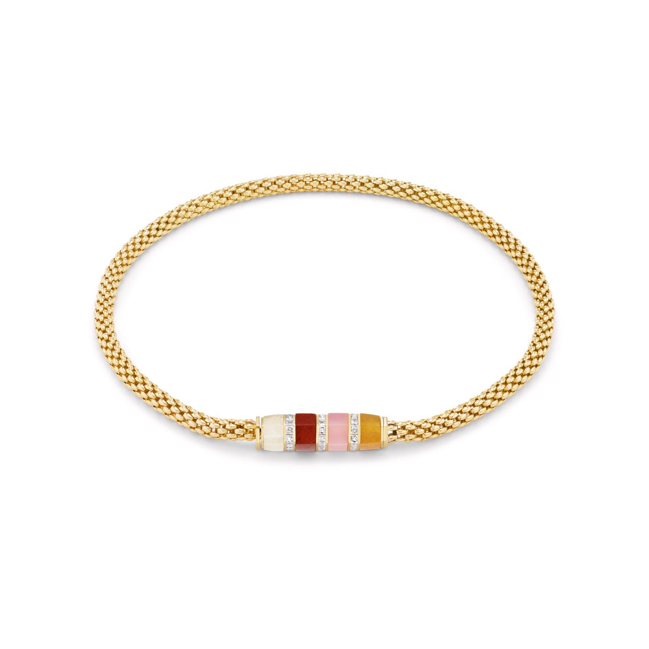 Stella Bar Necklace Inlay