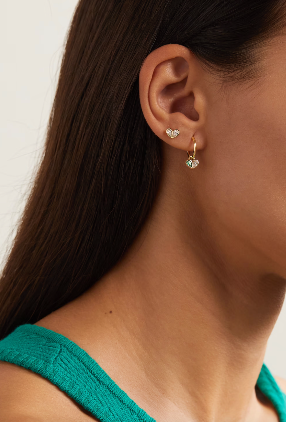 Mini Sweetheart Studs