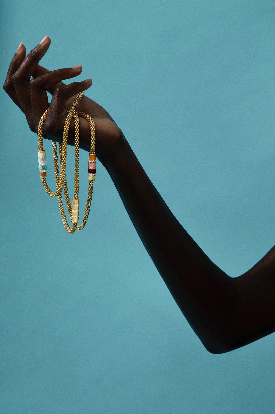 Stella Bar Necklace Inlay