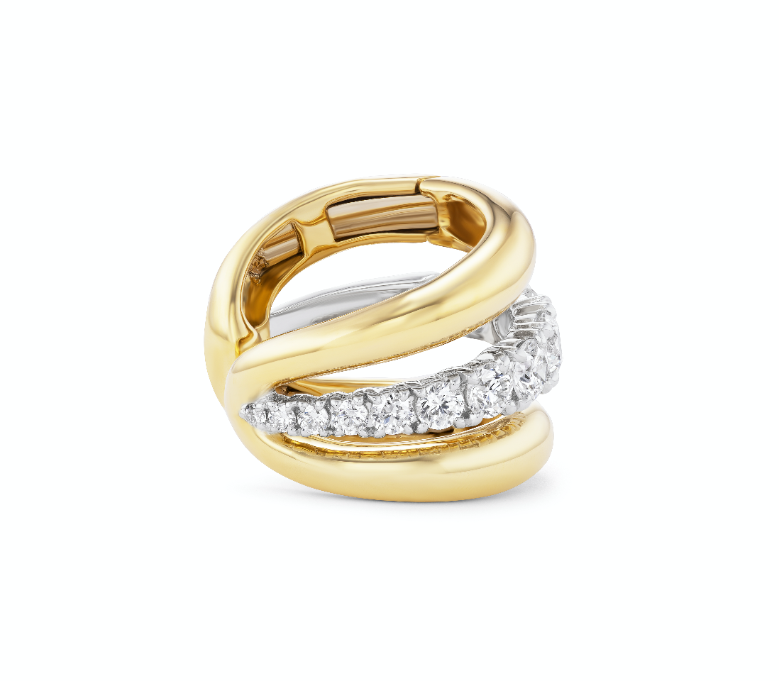 Jumbo Intertwin Ear Cuff