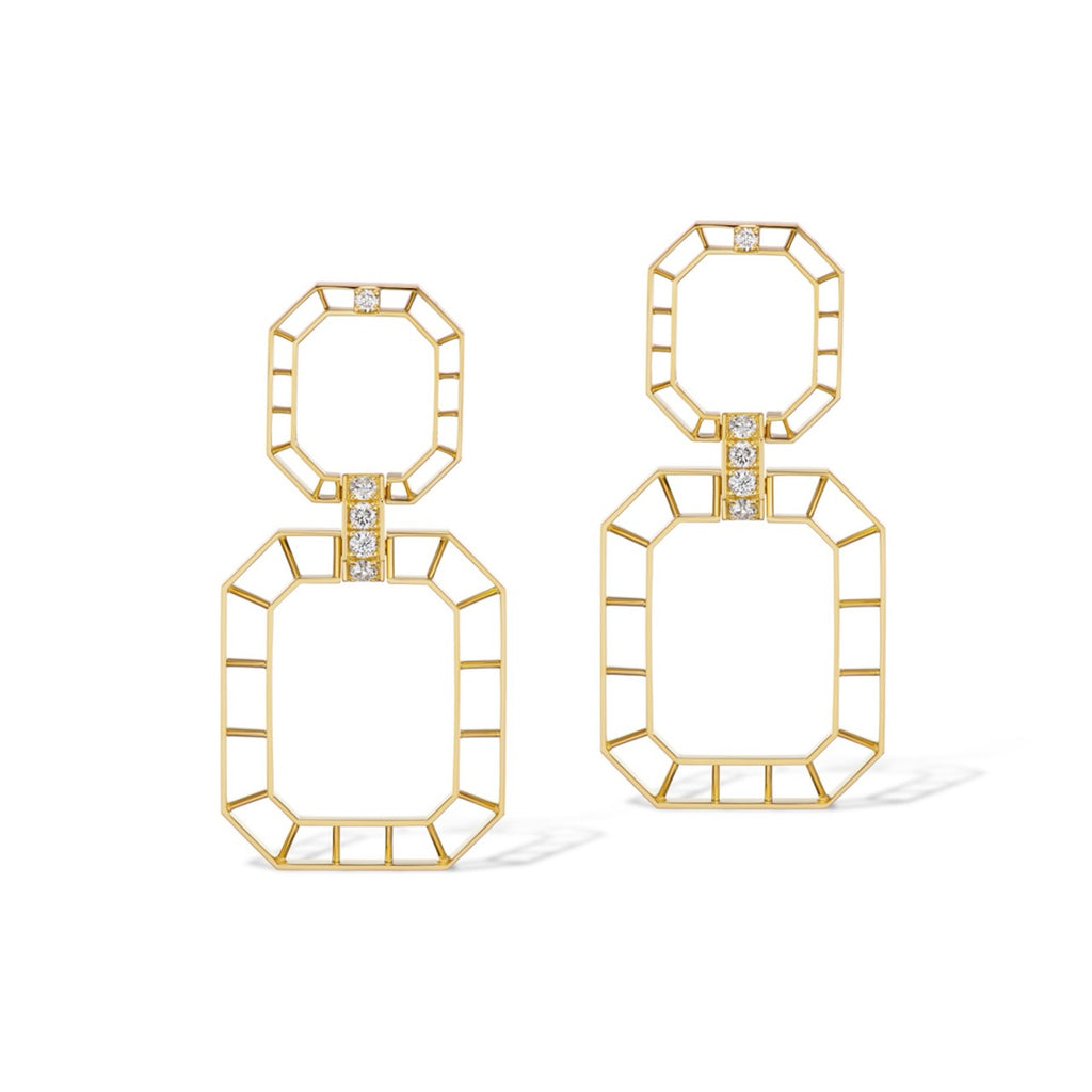 Skeleton Link Earrings