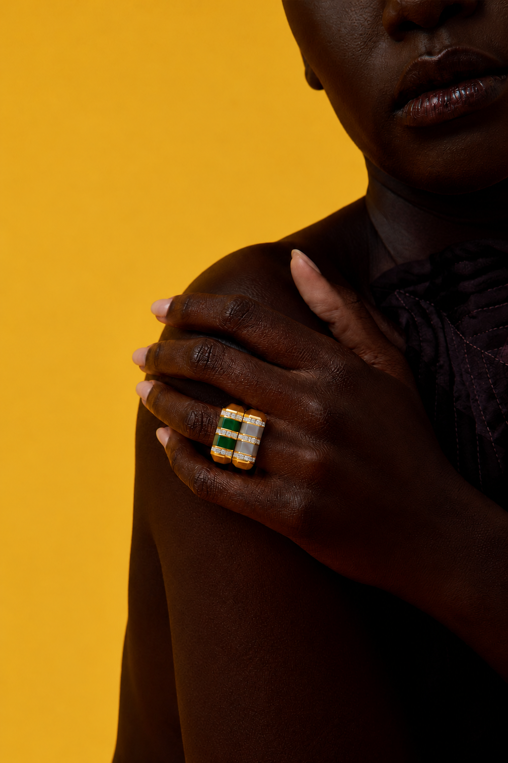 Stella Bar Ring Inlay